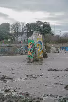 SANDYMOUNT SEA BATHS [A CENTURY OF DECAY AND NOW A CANVAS FOR STREET ART]-235928-1