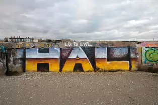 SANDYMOUNT SEA BATHS [A CENTURY OF DECAY AND NOW A CANVAS FOR STREET ART]-235912-1