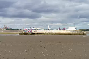 SANDYMOUNT SEA BATHS AUGUST 2024 [A CENTURY OF DECAY, MORE RECENTLY A CANVAS FOR STREET ART]-239455-1