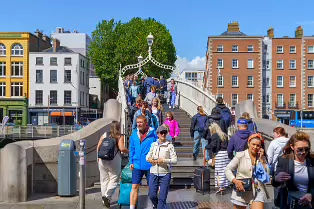 SPIRIT OF THE DOCKLANDS AND THE FAMOUS HALFPENNY BRIDGE [20 AUGUST 2024]-239087-1