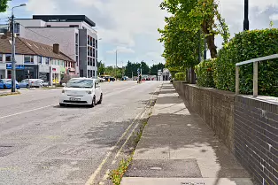HERE ONCE WAS THE FIRST BOWLING ALLEY IN IRELAND [NOW AN APARTMENT COMPLEX KNOWN AS THE CORNERSTONE]-239014-1