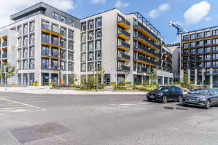 HERE ONCE WAS THE FIRST BOWLING ALLEY IN IRELAND [NOW AN APARTMENT COMPLEX KNOWN AS THE CORNERSTONE]-239027-1