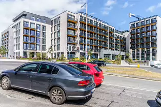 HERE ONCE WAS THE FIRST BOWLING ALLEY IN IRELAND [NOW AN APARTMENT COMPLEX KNOWN AS THE CORNERSTONE]-239028-1