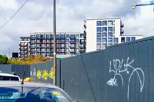 HERE ONCE WAS THE FIRST BOWLING ALLEY IN IRELAND [NOW AN APARTMENT COMPLEX KNOWN AS THE CORNERSTONE]-239031-1