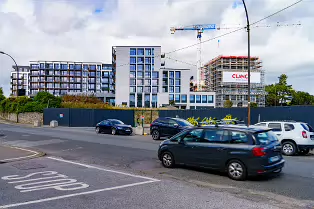 HERE ONCE WAS THE FIRST BOWLING ALLEY IN IRELAND [NOW AN APARTMENT COMPLEX KNOWN AS THE CORNERSTONE]-239032-1