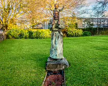 ST CONLETH'S STATUE AND GARDEN CHRISTMAS 2012 [THE ST BRIDGET'S CROSS WAS MISSING]-238608-1