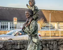 ST CONLETH'S STATUE AND GARDEN CHRISTMAS 2012 [THE ST BRIDGET'S CROSS WAS MISSING]-238611-1