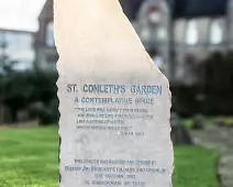 ST CONLETH'S STATUE AND GARDEN CHRISTMAS 2012 [THE ST BRIDGET'S CROSS WAS MISSING]-238613-1