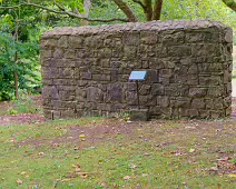 A SECTION OF THE ORIGINAL ESTATE WALL [BOTANIC GARDENS 28 AUGUST 2024-239314-1