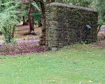 A SECTION OF THE ORIGINAL ESTATE WALL [BOTANIC GARDENS 28 AUGUST 2024-239315-1