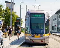 BROOMBRIDGE LUAS TRAM STOP AND IRISH RAIL STATION [THE SCHEDULED TRAINS DID NOT ARRIVE]-237625-1