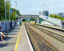 BROOMBRIDGE LUAS TRAM STOP AND IRISH RAIL STATION [THE SCHEDULED TRAINS DID NOT ARRIVE]-237627-1