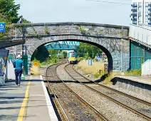 BROOMBRIDGE LUAS TRAM STOP AND IRISH RAIL STATION [THE SCHEDULED TRAINS DID NOT ARRIVE]-237628-1