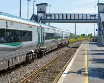 BROOMBRIDGE LUAS TRAM STOP AND IRISH RAIL STATION [THE SCHEDULED TRAINS DID NOT ARRIVE]-237639-1