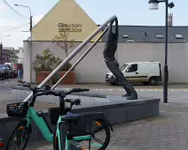 LEANING MAN SCULPTURE AT SHAMROCK PLAZA [CARLOW TOWN]-239605-1