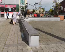 LEANING MAN SCULPTURE AT SHAMROCK PLAZA [CARLOW TOWN]-239609-1