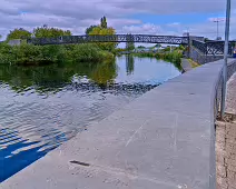 THE MILLENNIUM BRIDGE IN CARLOW [A MODERN LINK ACROSS THE BARROW]-239514-1