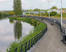 THE MILLENNIUM BRIDGE IN CARLOW [A MODERN LINK ACROSS THE BARROW]-239517-1