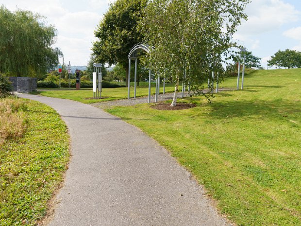 CARLOW TOWN PARK Carlow Town Park is a modern park, completed in June 2003, situated in the heart of Carlow Town, County Carlow, Ireland....