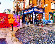 TEMPLE BAR WAS VERY COLOURFUL TODAY [IMMEDIATELY AFTER SOME REALLY INTENSE RAIN]-239047-1