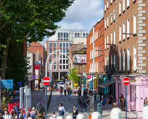 THE HALFPENNY BRIDGE AND LIFFEY STREET [LIFFEY STREET HAS RECENTLY BEEN PEDESTRIANISED]-238488-1