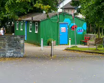 THIS WAS AN ARMY HUT AT THE CURRAGH CAMP [IT HAS HAD MANY USES BUT NOW IT IS A SCOUTS HALL]-237702-1