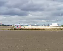 SANDYMOUNT SEA BATHS AUGUST 2024 [A CENTURY OF DECAY, MORE RECENTLY A CANVAS FOR STREET ART]-239455-1