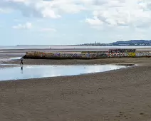 SANDYMOUNT SEA BATHS AUGUST 2024 [A CENTURY OF DECAY, MORE RECENTLY A CANVAS FOR STREET ART]-239483-1