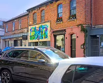 THE BUNKER IN BLACKROCK WITH A SIGN BY STREET ARTIST DECOY [IT WOULD APPEAR THAT THEY HAVE CEASED TRADING]-238368-1