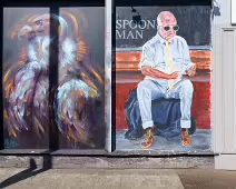 THE SPOON MAN MURAL [COULD BE A TRIBUTE TO DECLAN WALSH AND THE ARTIST MAY WELL BE ORIEL]-239012-1