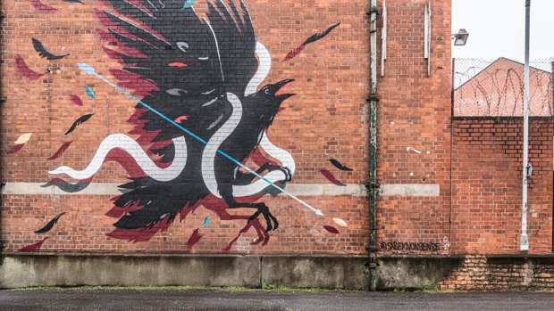 RED BRICK WALL These images, captured in May 2017 and remastered in July 2024, showcase the vibrant street art scene in Belfast. They...