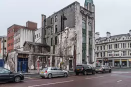 BANK OF IRELAND BUILDING IN BELFAST [IT IS PAINFUL TO SEE THE CONDITION OF THIS BUILDING]-235571-1 THE BELFAST STORIES PROGRAMME 005