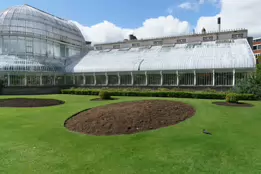 THE MAIN GLASSHOUSE AT BELFAST BOTANIC GARDENS [PHOTOGRAPHED MAY 2017]-235407-1 THE MAIN GLASSHOUSE