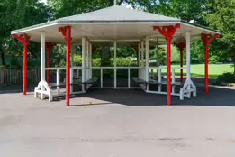 THE VICTORIAN SHELTER IN BELFAST BOTANIC GARDENS [AS IT WAS IN MAY 2017]-235406-1 VICTORIAN SHELTER