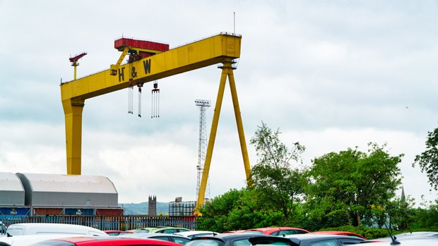 FAMOUS GANTRY CRANES Contrary to popular belief, the cranes are not relics of the Victorian era. Goliath, the smaller of the two at 315 feet,...