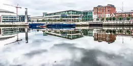 THE RIVER LAGAN - WATER FRONT AREA OF BELFAST-17-1