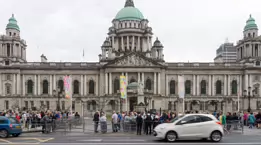 THE QUEEN WAS IN TOWN [WHILE I WAS PHOTOGRAPHING BELFAST CITY IN JUNE 2014]-233112-1