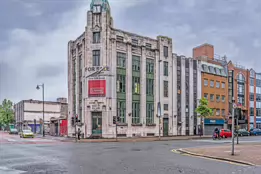 BANK OF IRELAND BUILDING IN BELFAST [IT IS PAINFUL TO SEE THE CONDITION OF THIS BUILDING]-235576-1 THE BELFAST STORIES PROGRAMME 010