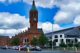 FORMER ORMEAU BAKERY IN BELFAST CLOSED ABOUT 20 YEARS AGO [NOW AN APARTMENT BLOCK]-235390-1 FORMER ORMEAU BAKERY IN BELFAST