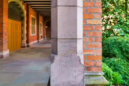 CARVED IN STONE [A LEGACY OF GRAFFITI AT QUEEN'S UNIVERSITY IN BELFAST]-235520-1 INSCRIBED IN STONE