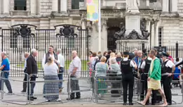 THE QUEEN WAS IN TOWN [WHILE I WAS PHOTOGRAPHING BELFAST CITY IN JUNE 2014]-233113-1