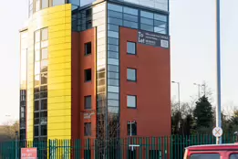 QUAY GATE HOUSE IS VERY MUCH A YELLOW BUILDING [LOCATED IN BELFAST AND WAS COMPLETED IN 2000]-232894-1