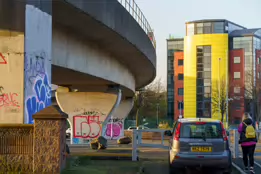 QUAY GATE HOUSE IS VERY MUCH A YELLOW BUILDING [LOCATED IN BELFAST AND WAS COMPLETED IN 2000]-232898-1