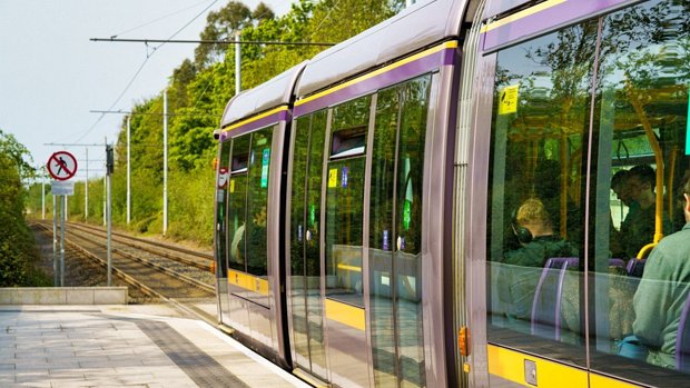 CABRA TRAM STOP MOUNT BERNARD PARK IS AT THIS STOP