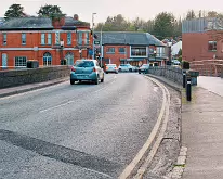 ANNA LIVIA BRIDGE ACROSS THE LIFFEY [CHAPELIZOD VILLAGE ON BOTH SIDES OF THE RIVER]-231234-1