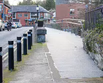 ANNA LIVIA BRIDGE ACROSS THE LIFFEY [CHAPELIZOD VILLAGE ON BOTH SIDES OF THE RIVER]-231235-1
