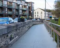 ANNA LIVIA BRIDGE ACROSS THE LIFFEY [CHAPELIZOD VILLAGE ON BOTH SIDES OF THE RIVER]-231242-1