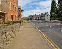 CHAPELIZOD ROAD [AS ONE APPROACHES THE VILLAGE AND THE ANNA LIVIA BRIDGE]-231284-1