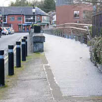 ANNA LIVIA BRIDGE ACROSS THE LIFFEY [CHAPELIZOD VILLAGE ON BOTH SIDES OF THE RIVER]-231235-1