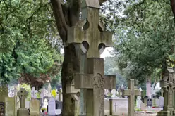 THERE ARE THOUSANDS OF CELTIC CROSSES IN GLASNEVIN CEMETERY [HERE ARE A FEW EXAMPLES]-232193-1